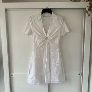 Abercrombie & Fitch White Mini Dress